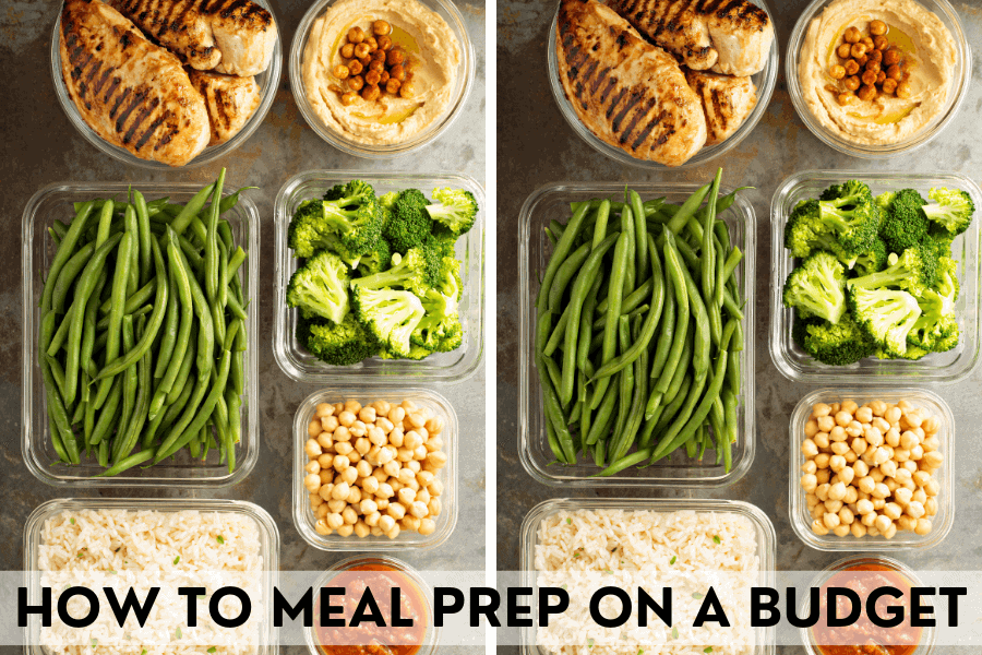 how to meal prep on a budget