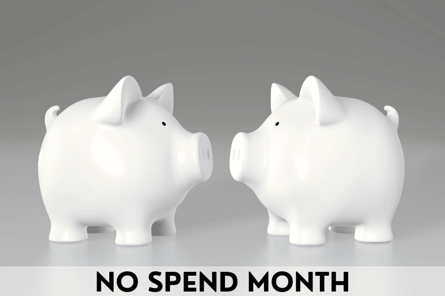 no spend month