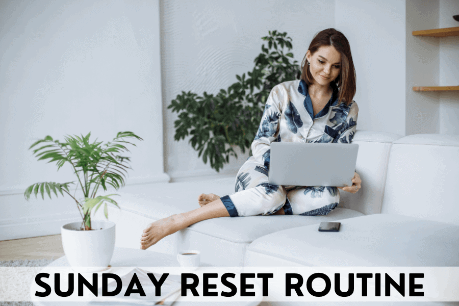 sunday reset routine