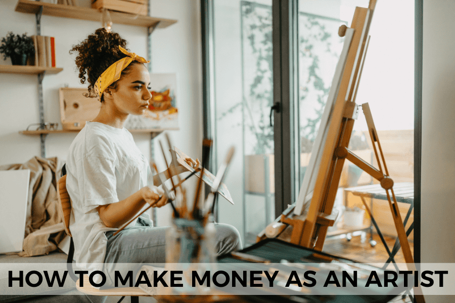 how to make money as an artist