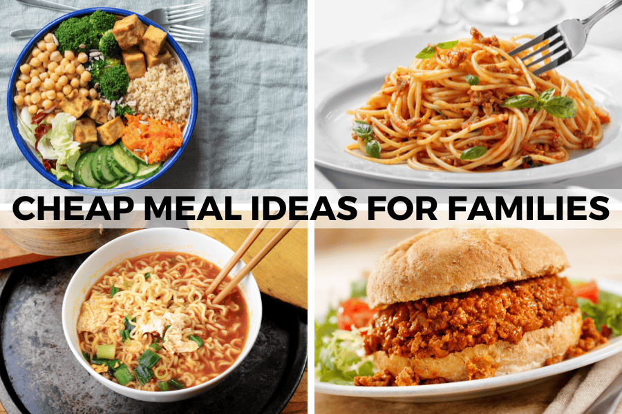 cheap meal ideas for families