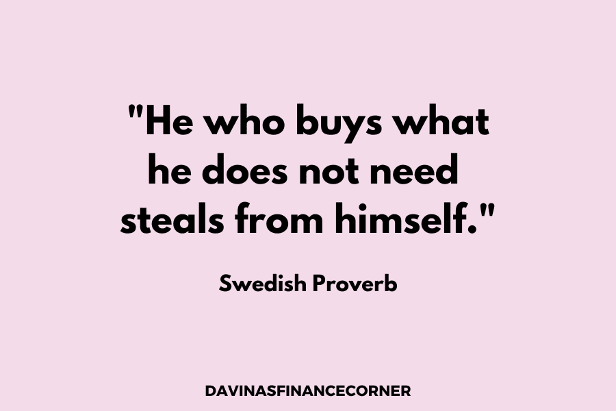 saving money quotes